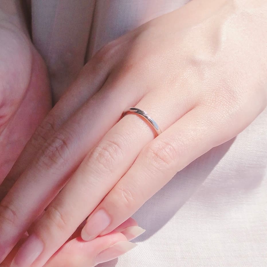 幅の細い結婚指輪の特徴