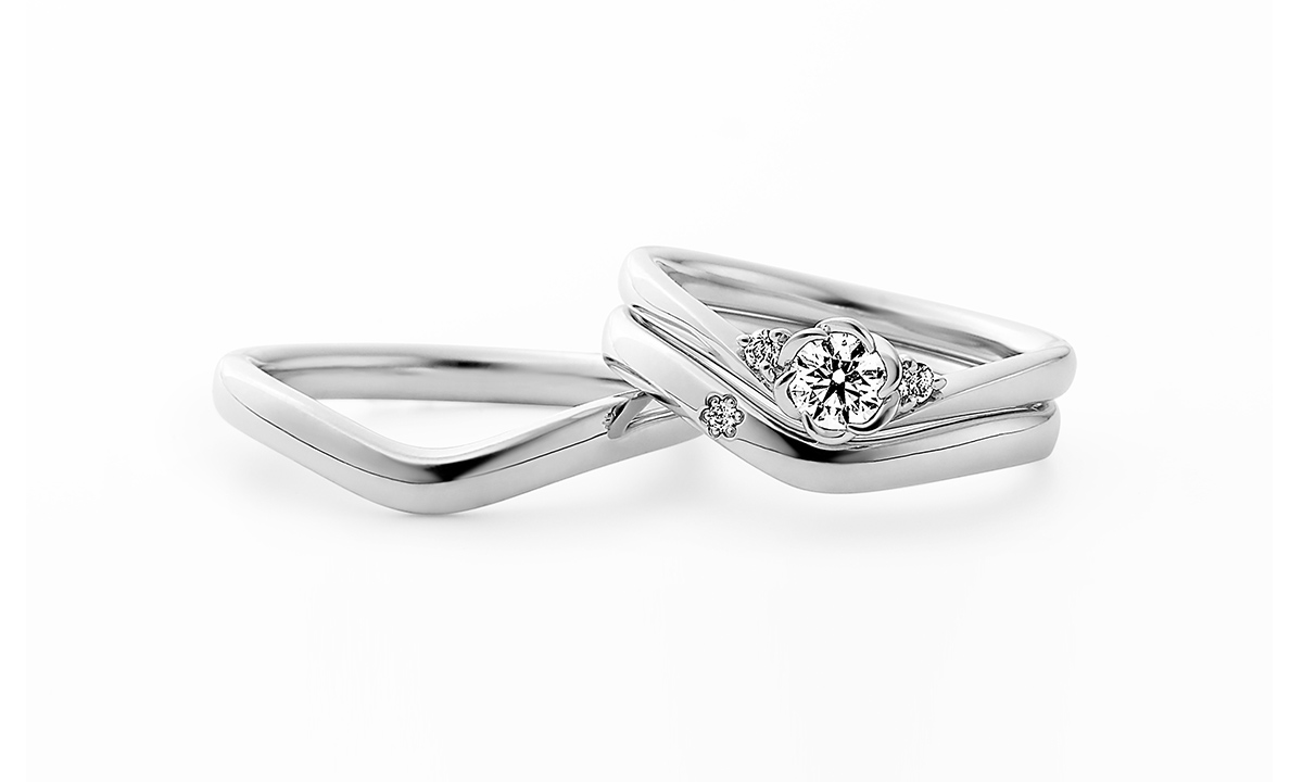 結婚指輪とセットリング