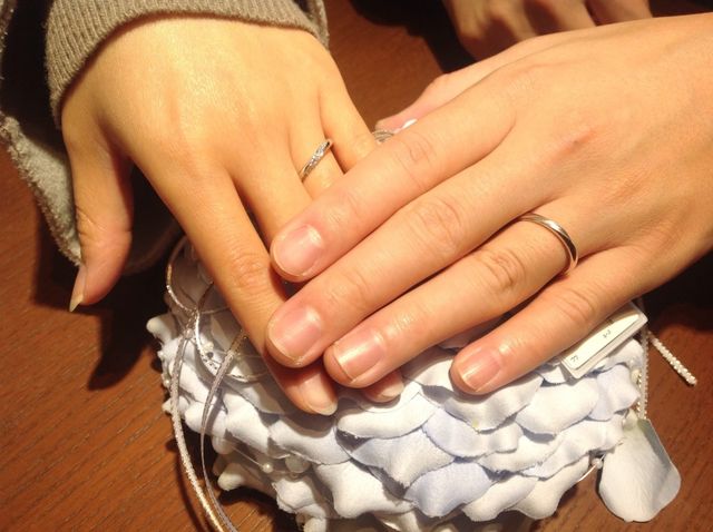 太田さんのおかげで気に入る指輪を選べましたのイメージ