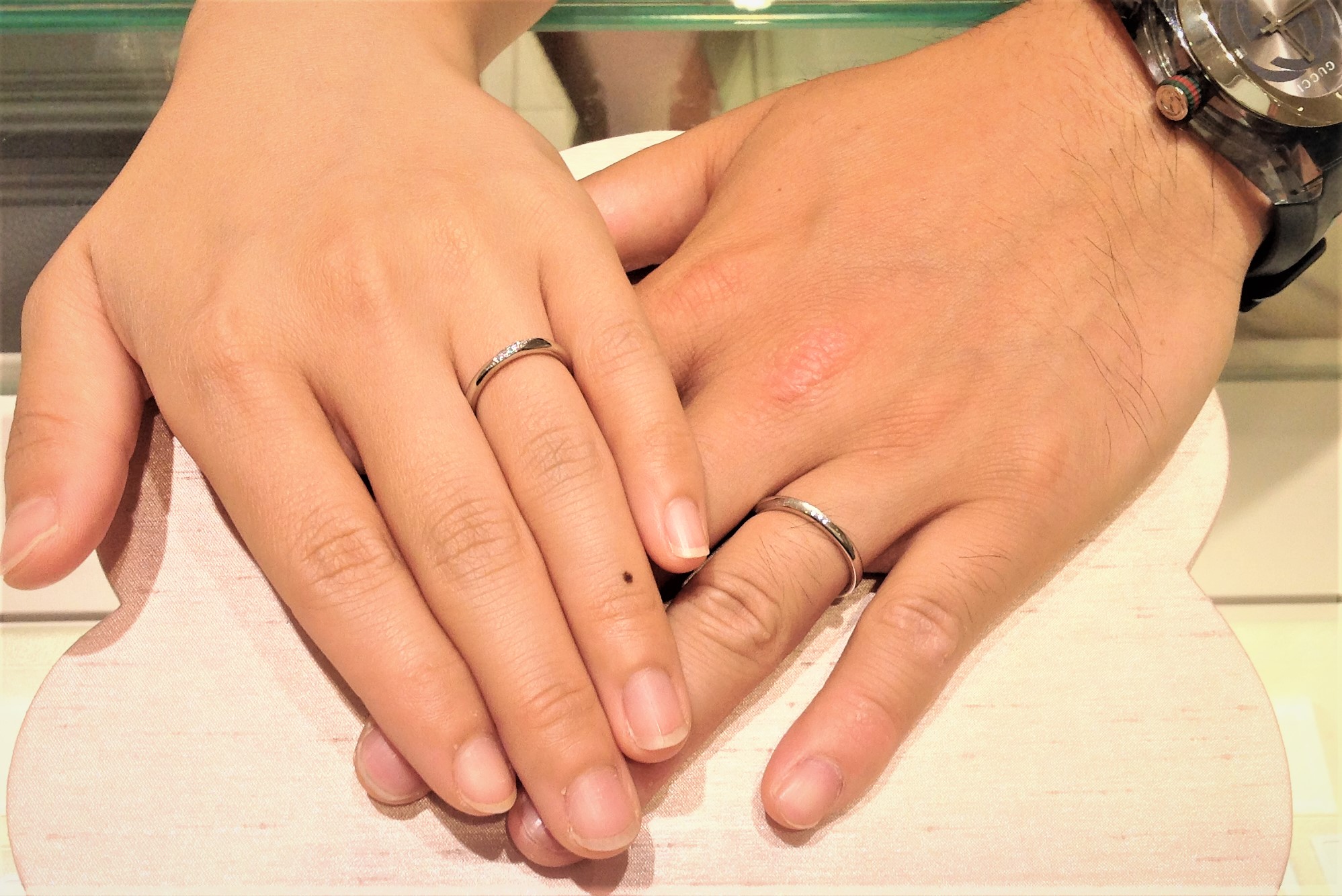 素敵な結婚指輪に出会えました！のイメージ