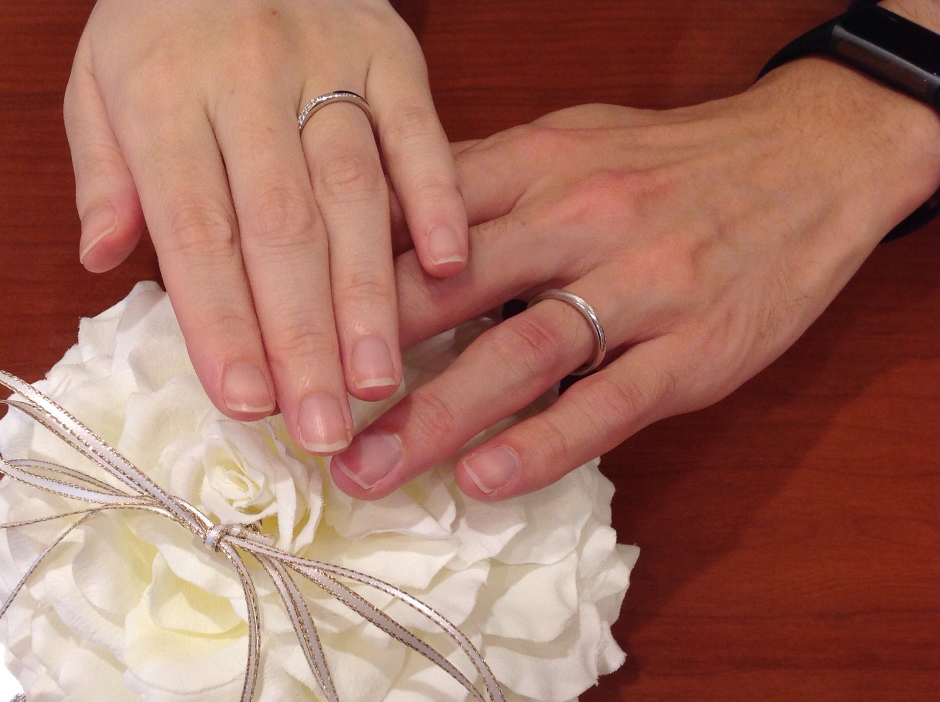 理想の結婚指輪を選ぶことができましたのイメージ