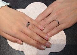婚約指輪　結婚指輪　神戸
